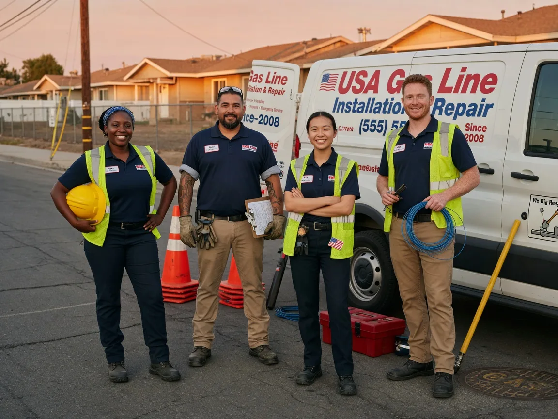 Gas Line Installation company in Robert Lee, TX